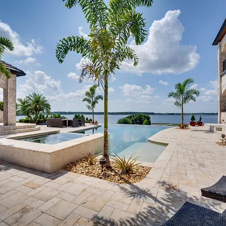 Groveland Home With Pool Luxurious Lakefront Oasis!